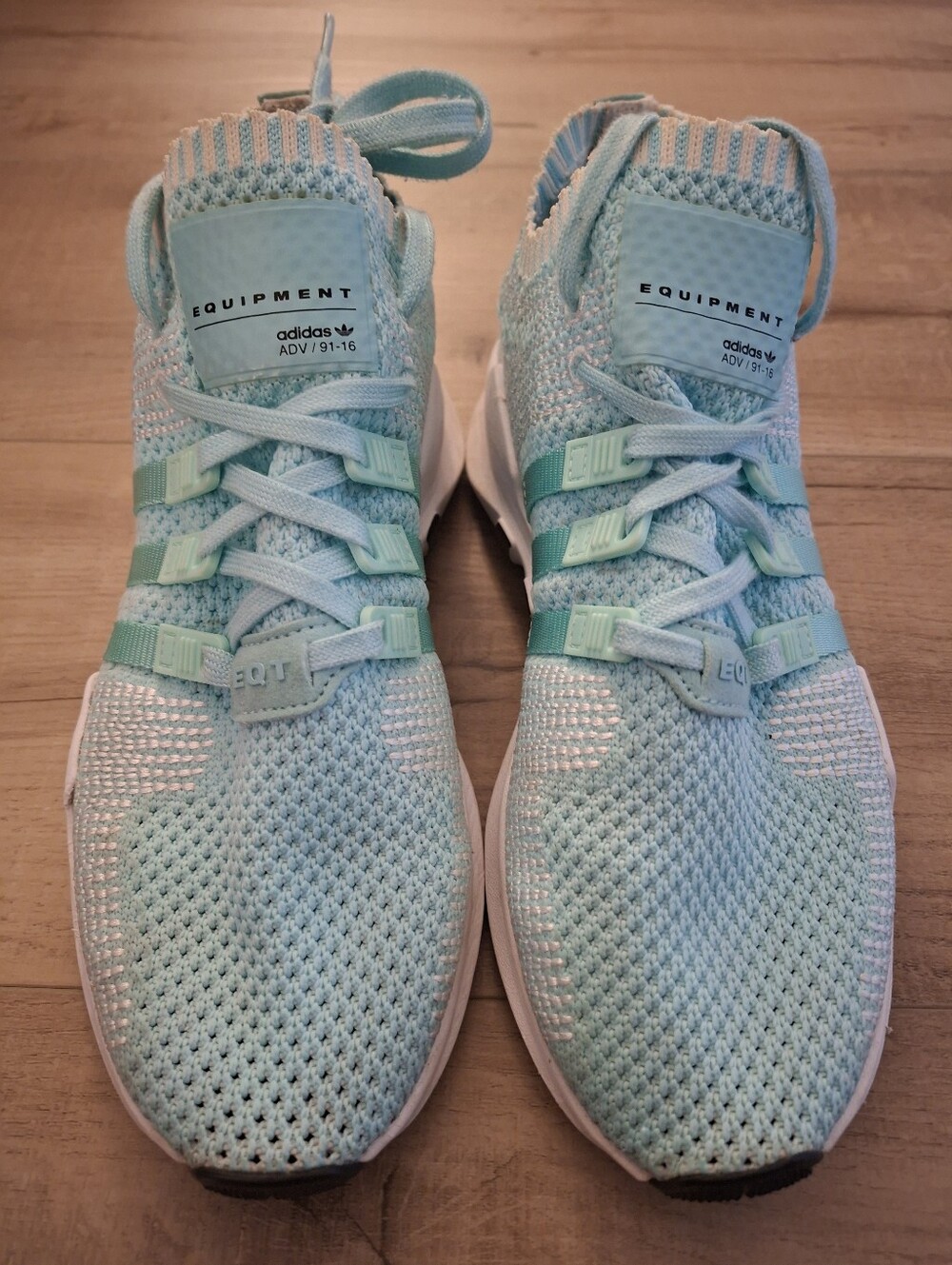 Adidas EQT Support ADV Primeknit sneakers in Energy Aqua